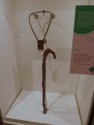 Yoda's cane and pendant from Star Wars V